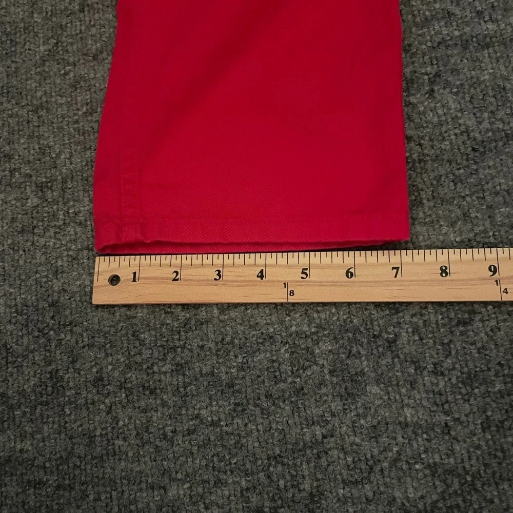 Dockers Chino Pants Men's 31x30 Red Wisconsin Badgers Golf Pants Chinos - Picture 8 of 12